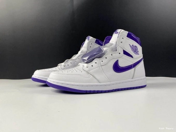 Kick Theory RETRO HIGH CD0461-151 JORDAN PURPLE 1 COURT AIR 0708